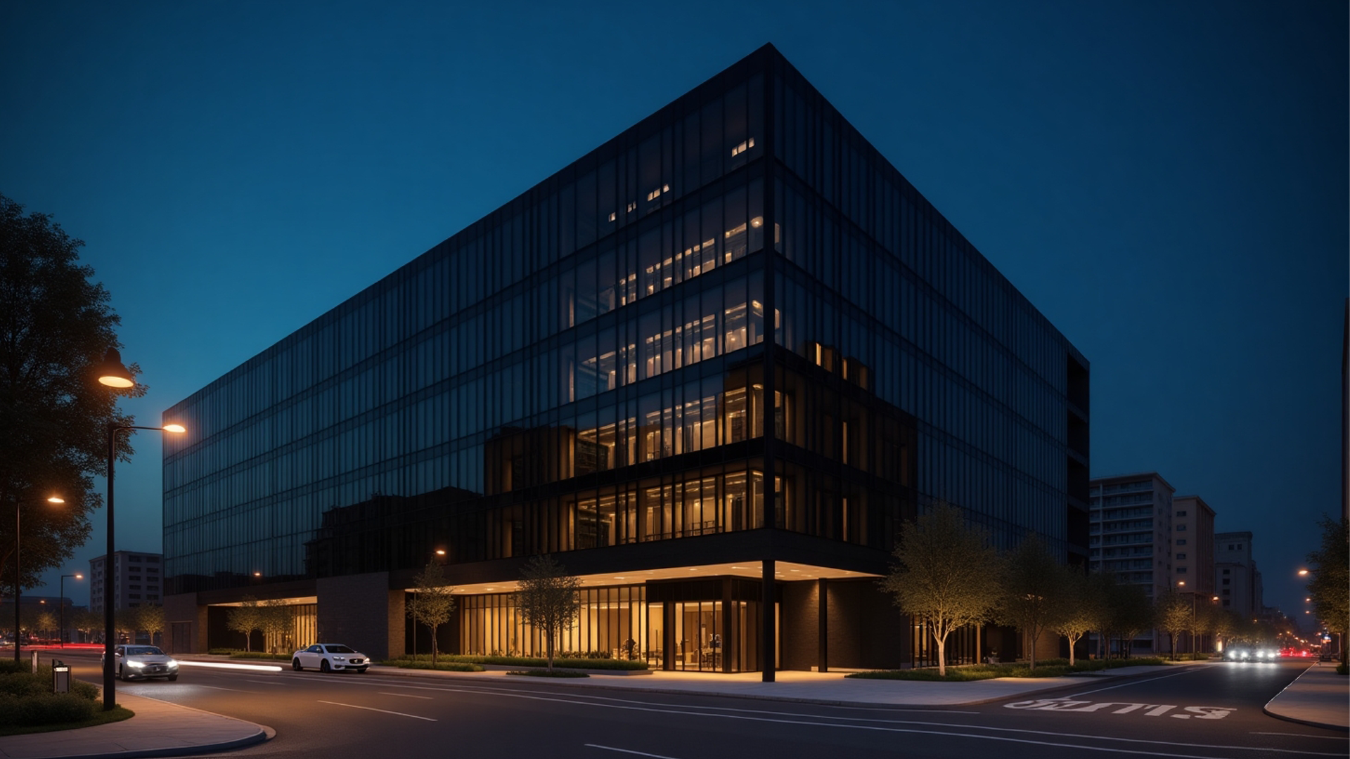 ساختمان اداری